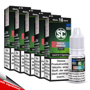 10x 10ml SC Liquid Frische Erdbeere 3mg/ml