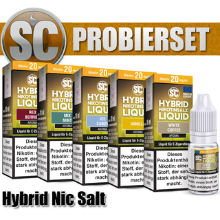 5x 10ml SC HYBRID Probierset Multi Mix 10mg/ml