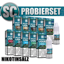 10x 10ml SC Nikotinsalz Probierset Tabak/Freshmix 20mg/ml