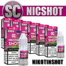 3 - 20mg SC Nikotin Shots 10x 10 ml 50/50 70/30...