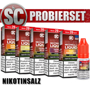 5x 10ml SC RED LINE PROBIERSET 1 kein Nikotin