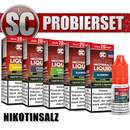 5x 10ml SC RED LINE PROBIERSET 2 kein Nikotin