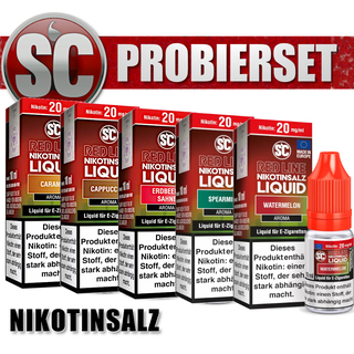 5x 10ml SC RED LINE PROBIERSET 3 20mg/ml