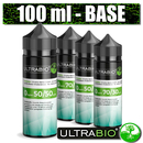 100 ml ULTRABIO Base 50/50 - 70/30 - VPG fr E-Zigarette