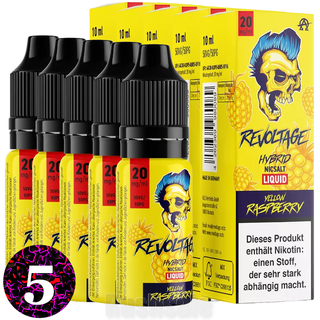 5x 10 ml REVOLTAGE Hybrid Nikotinsalz Liquid