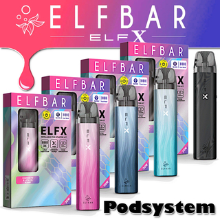 Elfbar ELFX Pod System E-Zigaretten Set