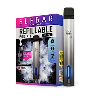 Elfbar Elfa TURBO Aurora Black Kit