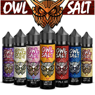 OWL Salt Longfill 10 ml Aroma in 60 ml Flasche - 55 Sorten