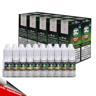 SC Liquid Probierbox Tabak 3mg/ml